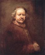 REMBRANDT Harmenszoon van Rijn Self-Portrait at the Age of 63,1669 china oil painting artist